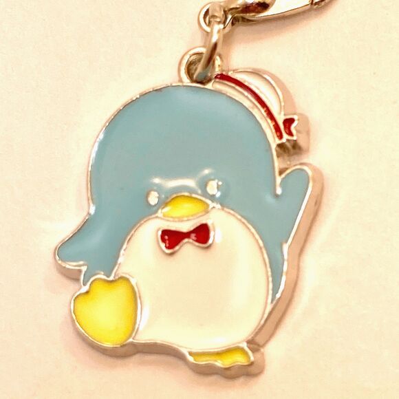 Sanrio Hello Kitty Tuxedo Sam Clip On Charm Zipper Pull Bag Purse Signed - Picture 4 of 8